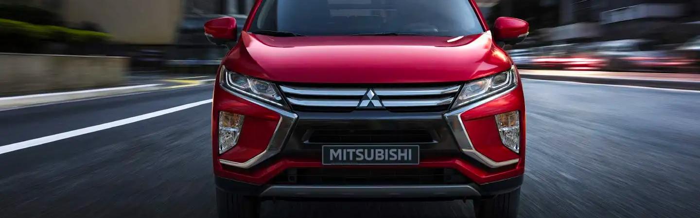 Frontal view of 2020 Mitsubishi Eclipse Cross