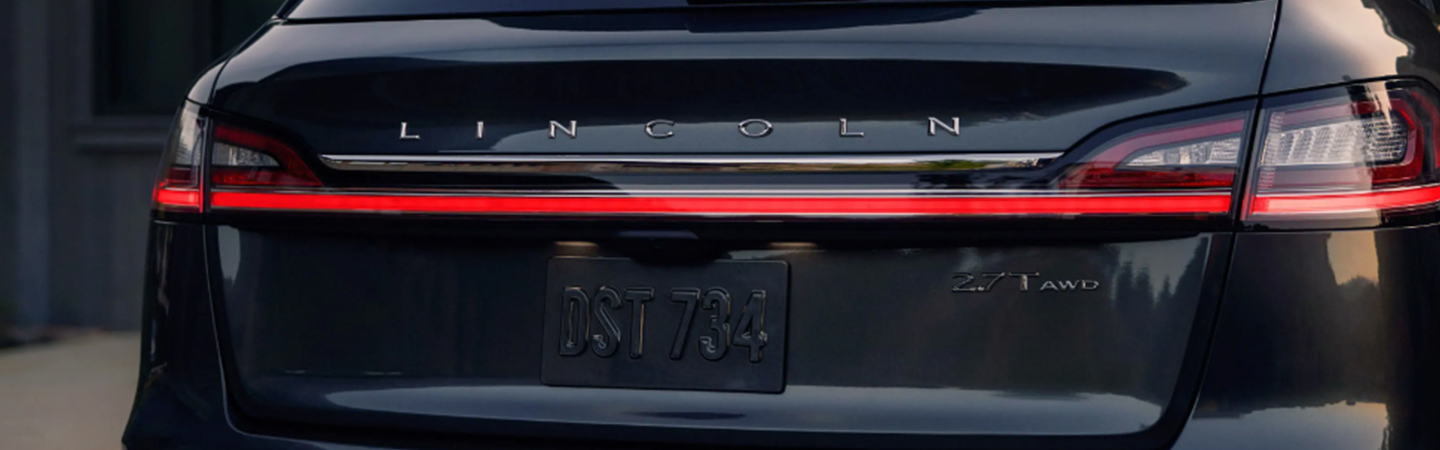 Tail end of the 2019 Lincoln Nautilus available at Coccia Lincoln