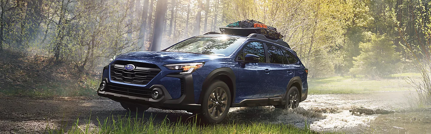 2024 Subaru Outback Colors Front View With BLue Color