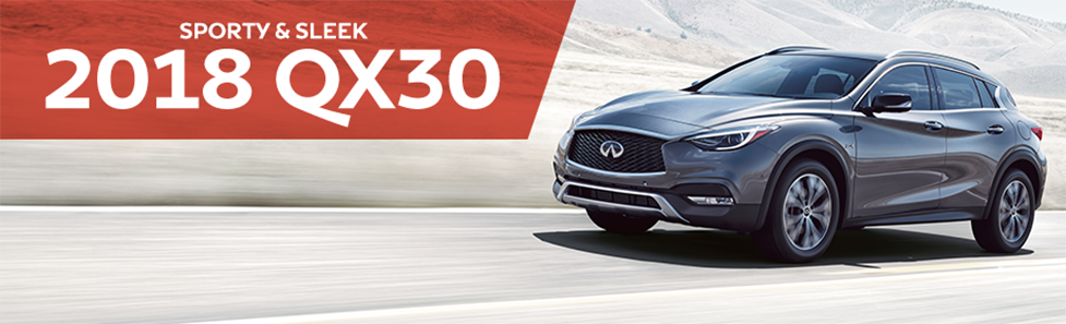 Exterior of the QX30 at Jim Lupient INFINITI near Plymouth, MN