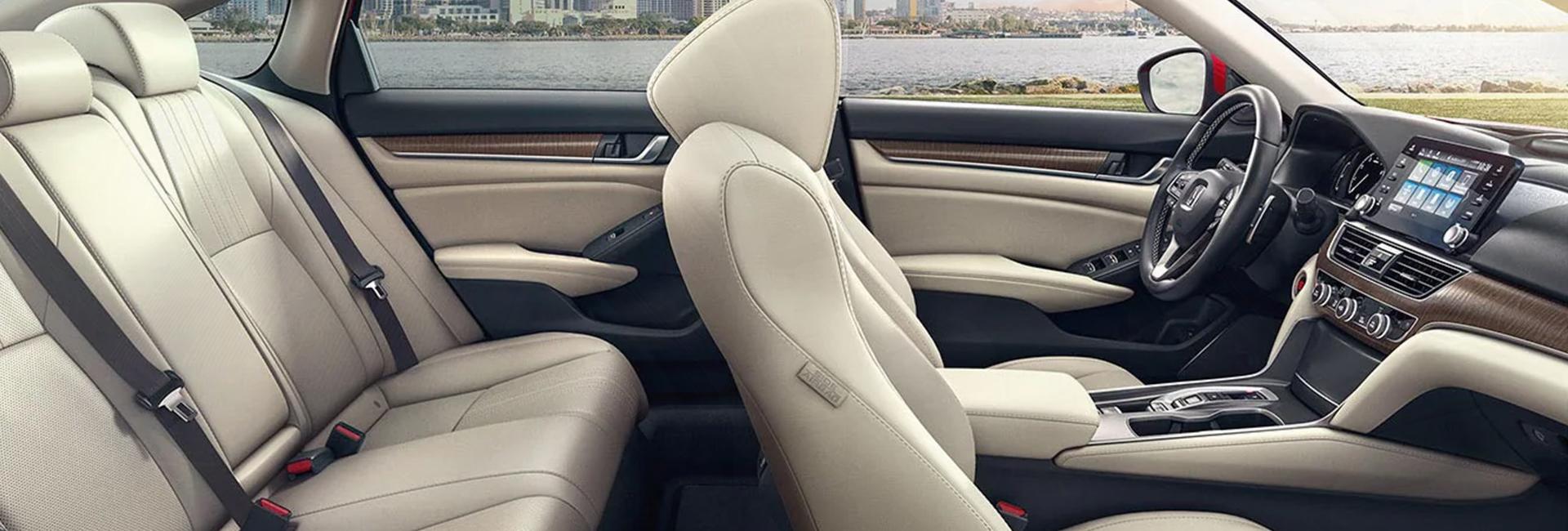 Interior image of the 2020 Honda Accord