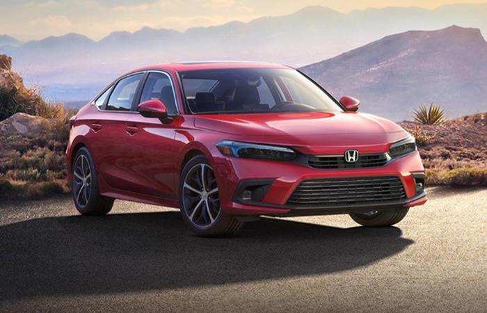 Exterior of the Honda Civic
