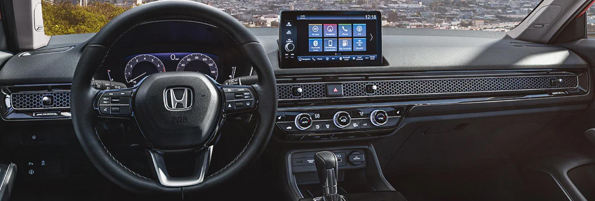 Interior image of the Honda Civic