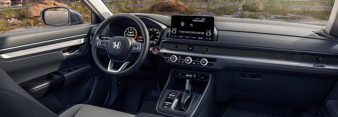 Interior view of 2025 Honda CR-V