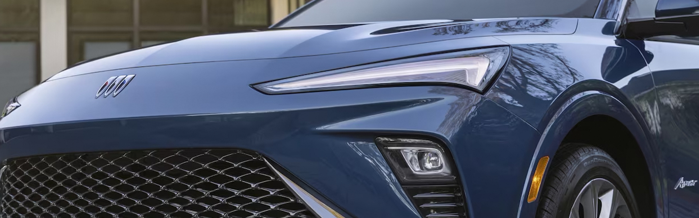 2024 Buick Envista Specs blue frontview 