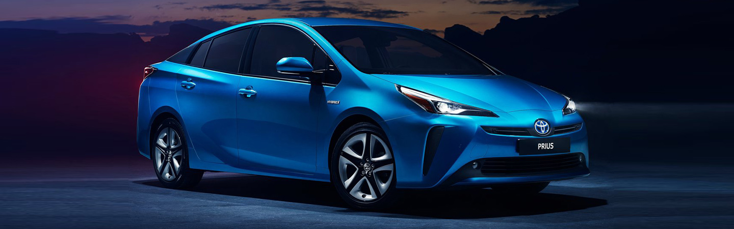 Exterior of the 2019 Toyota Prius available at our Toyota Dealer in Columbus
