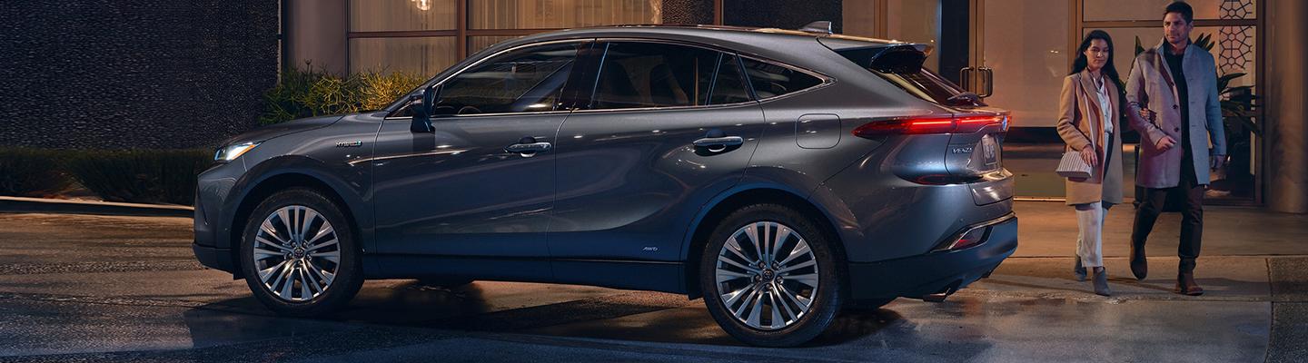 2021 Toyota Venza parked on a city street