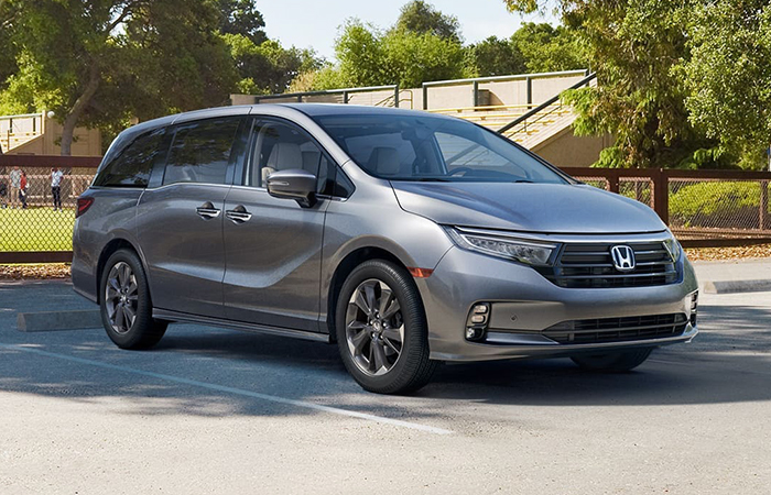 Exterior of the 2020 Honda Odyssey