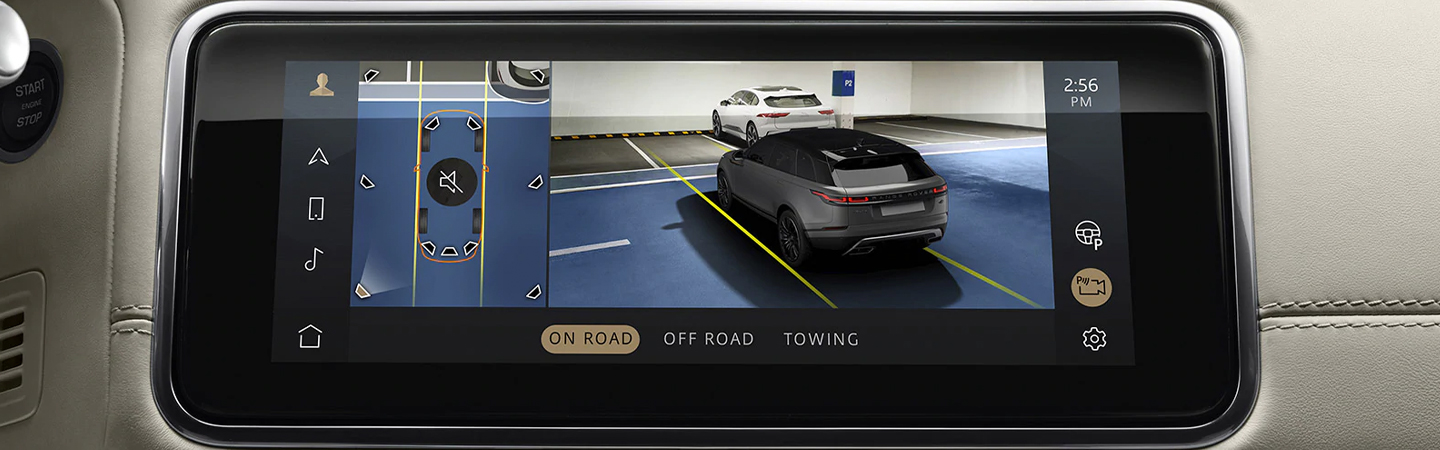2021 Range Rover Velar parking assist technology
