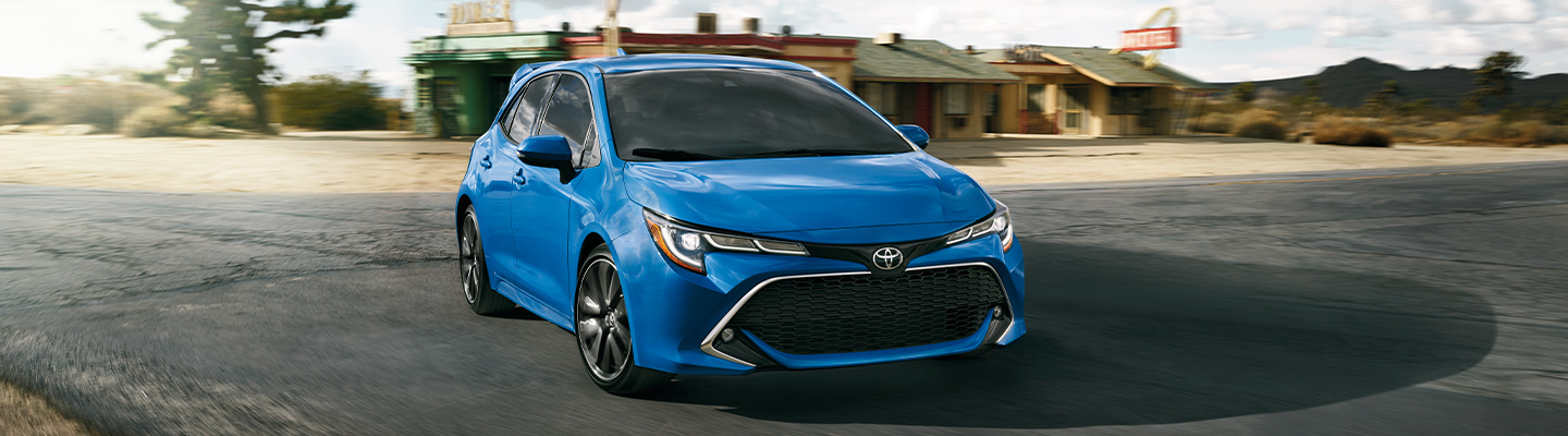 The 2019 Toyota Corolla Hatchback is available at World Toyota in Atlanta, GA
