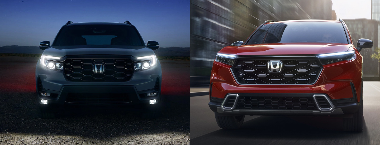 See the Passport and CR-V at