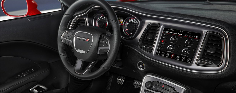 Safety features and interior of the 2018 Dodge Challenger - available at Lake City CDJR near Gainesville, Live Oak