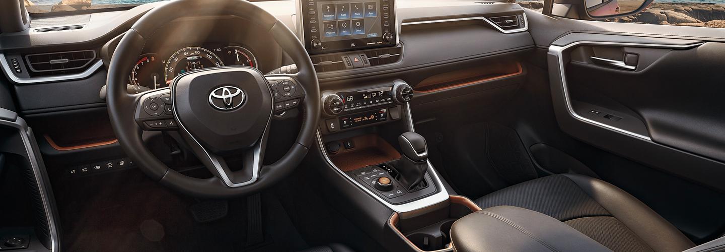 Interior features in the 2020 Toyota RAV4