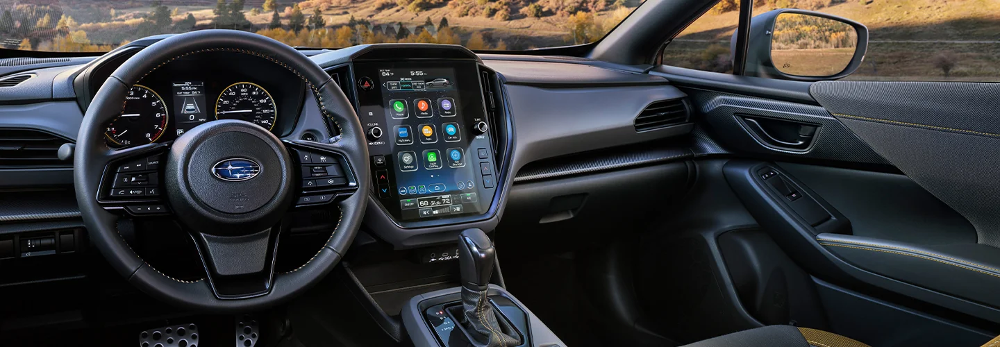 Interior view of the 2025 Subaru Crosstrek Leesburg FL