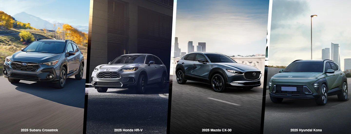 Side by side comparison of the 2025 Subaru Crosstrek vs the competition in Leesburg FL