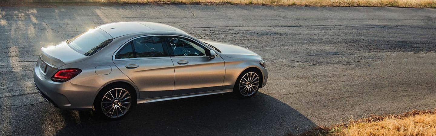 Top view of the 2020 Mercedes-Benz C-Class