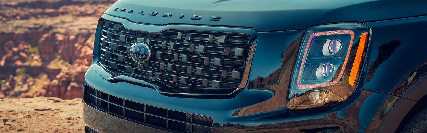 Close up view of the 2021 Telluride