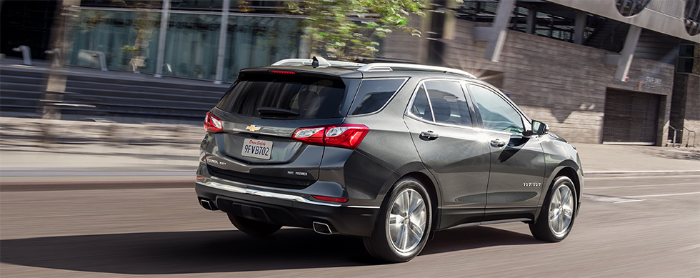 2019 Chevy Equinox rear view
