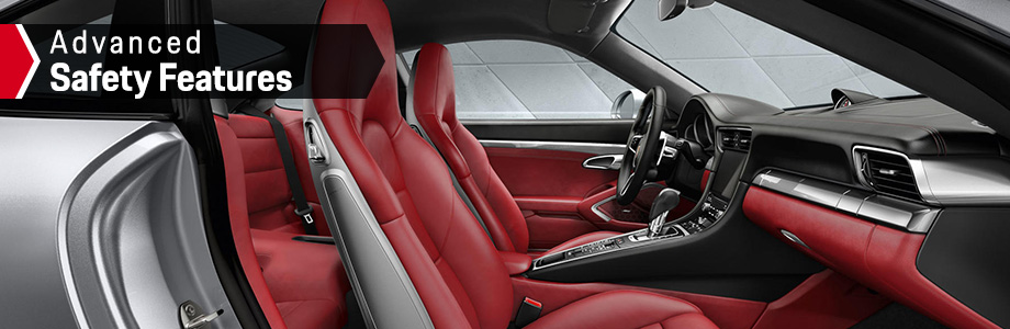 Safety features and interior of the 2018 911 Carrera - available at Capital Porsche near Panama City and Lake City