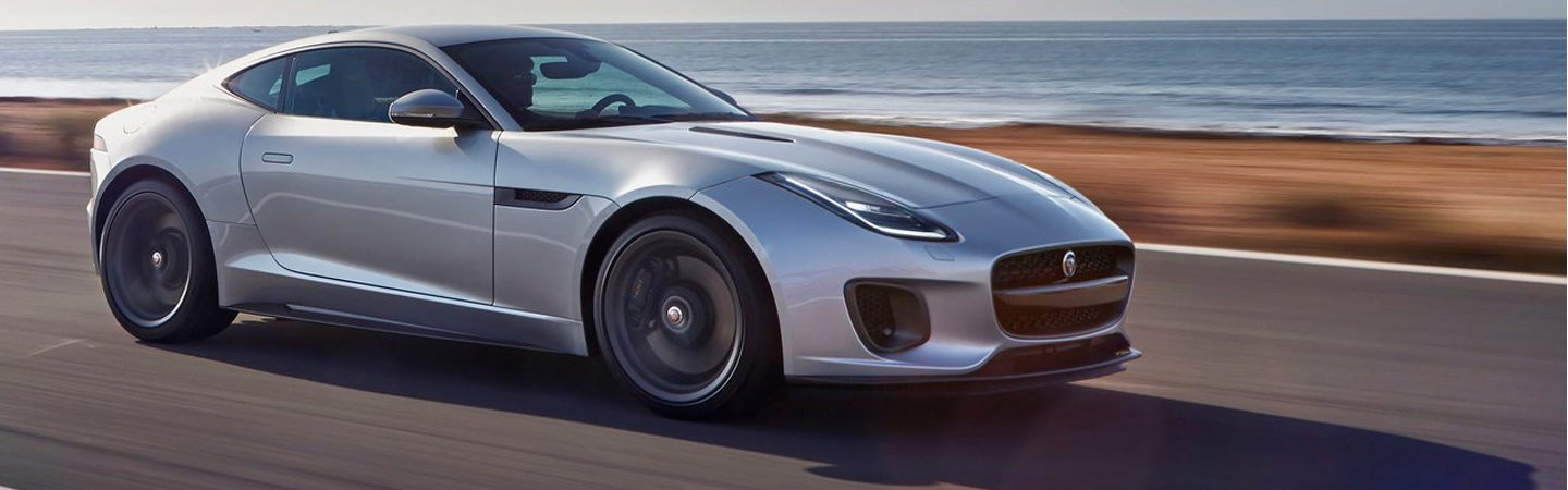 Front Passenger profile view of the Jaguar F-TYPE