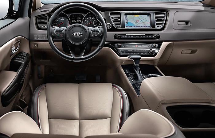 nterior of the 2020 Kia Sedona