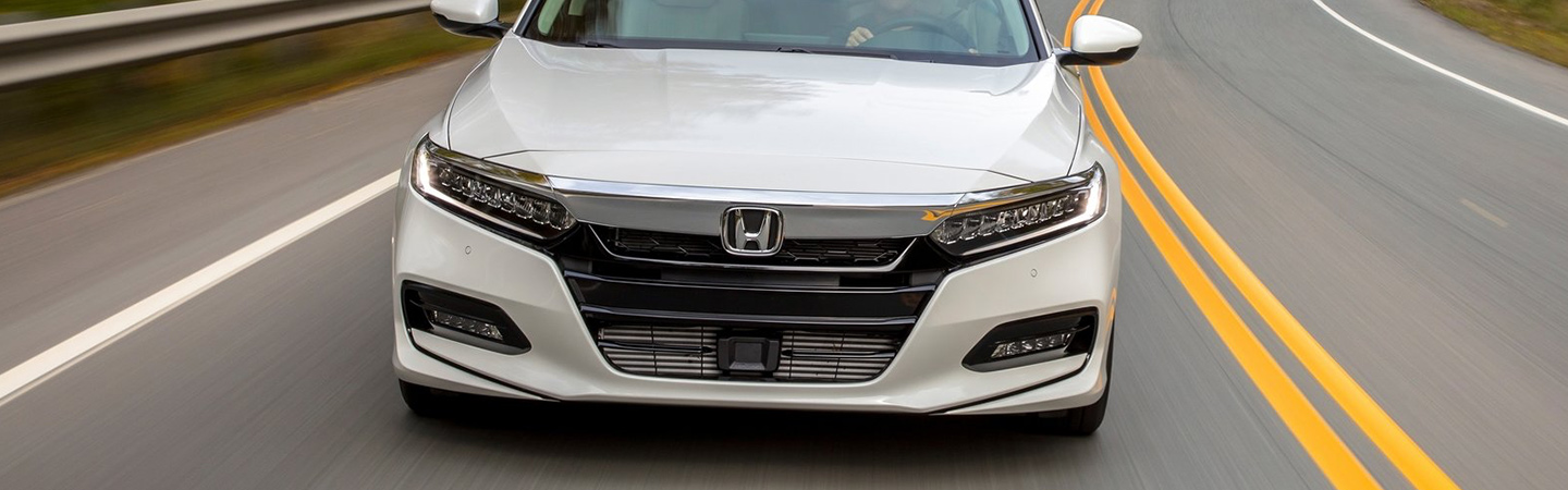 2019 Honda Accord front view in motion