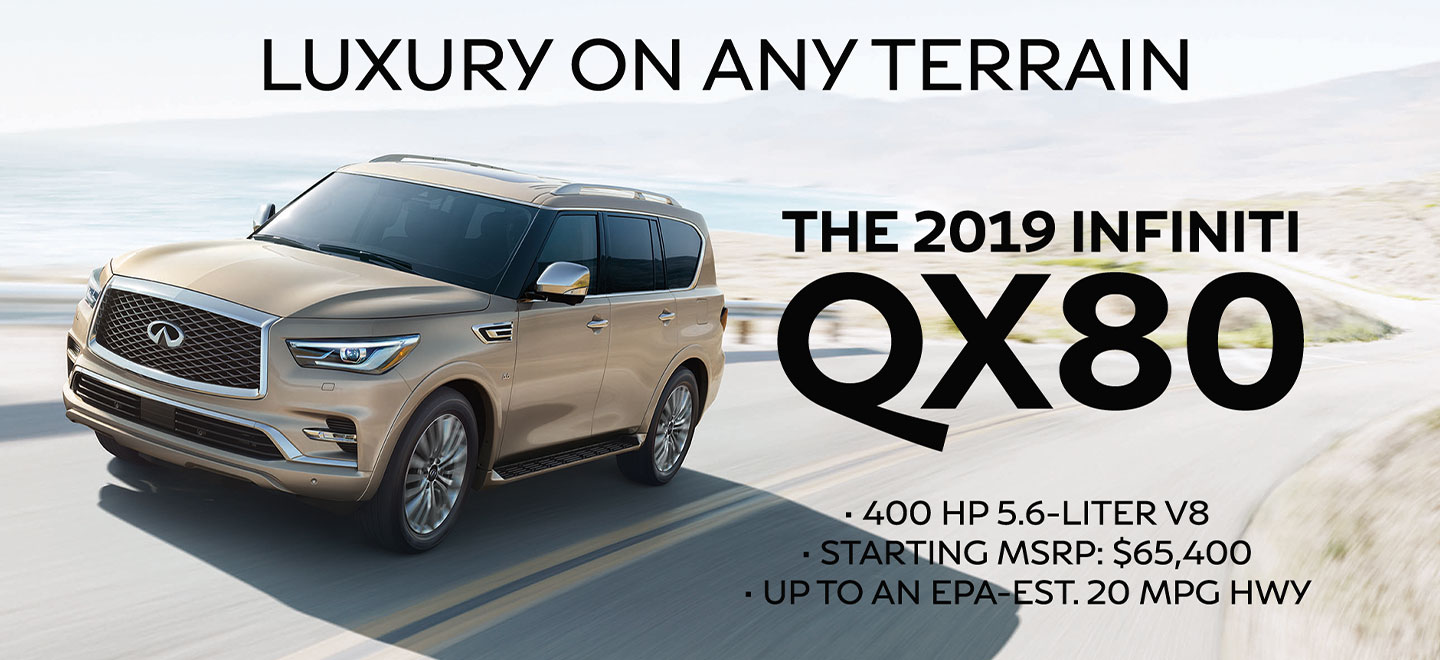 2019 INFINITI QX80, BOB MOORE INFINITI OKLAHOMA CITY OKLAHOMA