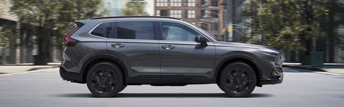 2024 Honda CR-V Hybrid Front side with Sliver colour