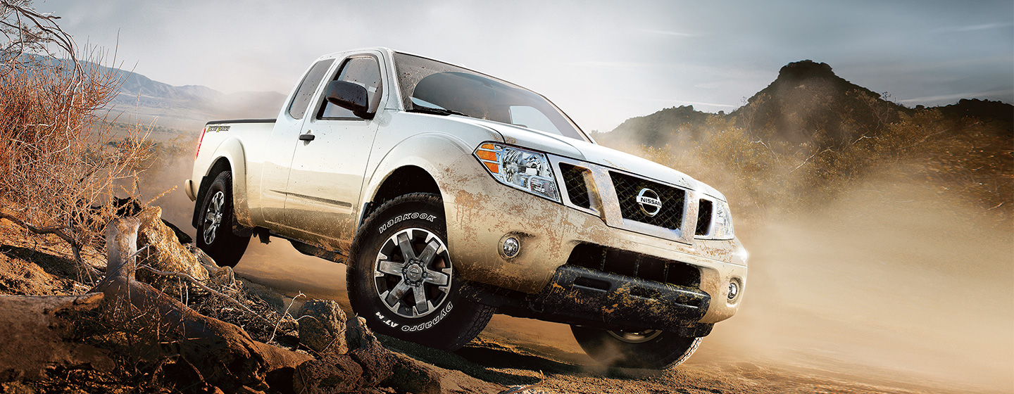2019 Nissan Frontier driving off-road
