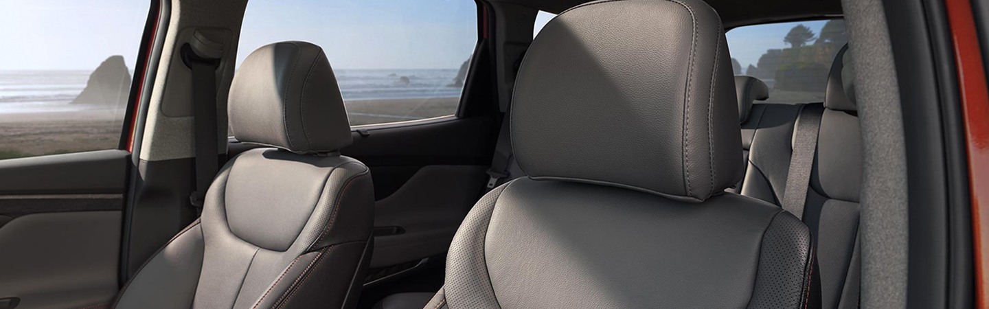 Interior view of the 2020 Santa Fe