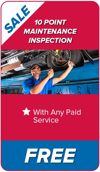 Free 10pt Maintenance Inspection