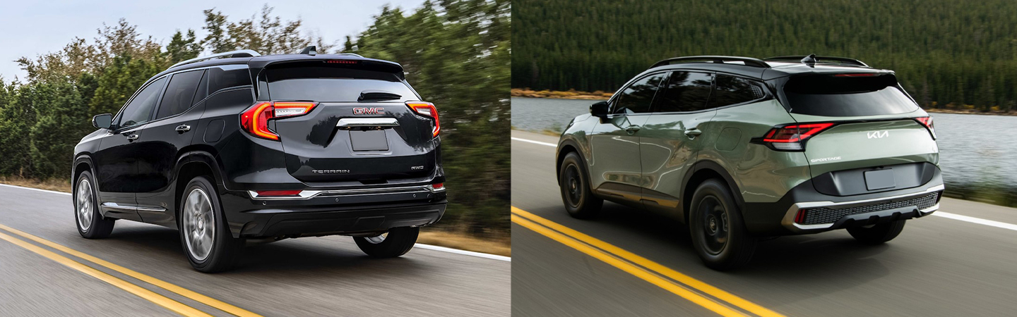 2023 GMC Terrain vs 2023 Kia Sportage slider2