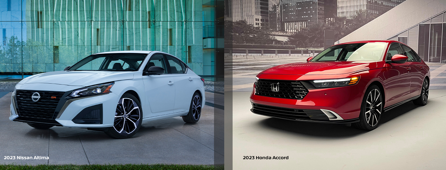 2023 Nissan Altima vs Honda Accord 
