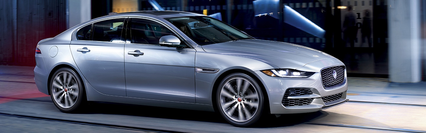Jaguar XE in motion