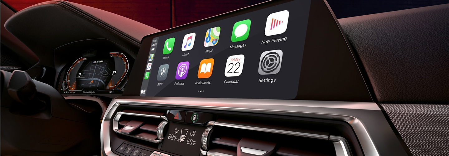 Dashboard of 2021 BMW 4 Series Coupe