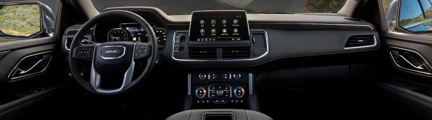 2021 Yukon interior view dash
