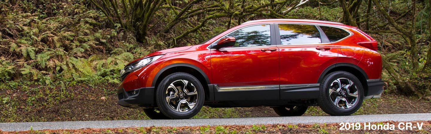 Driver profile view of the 2019 Honda CR-V