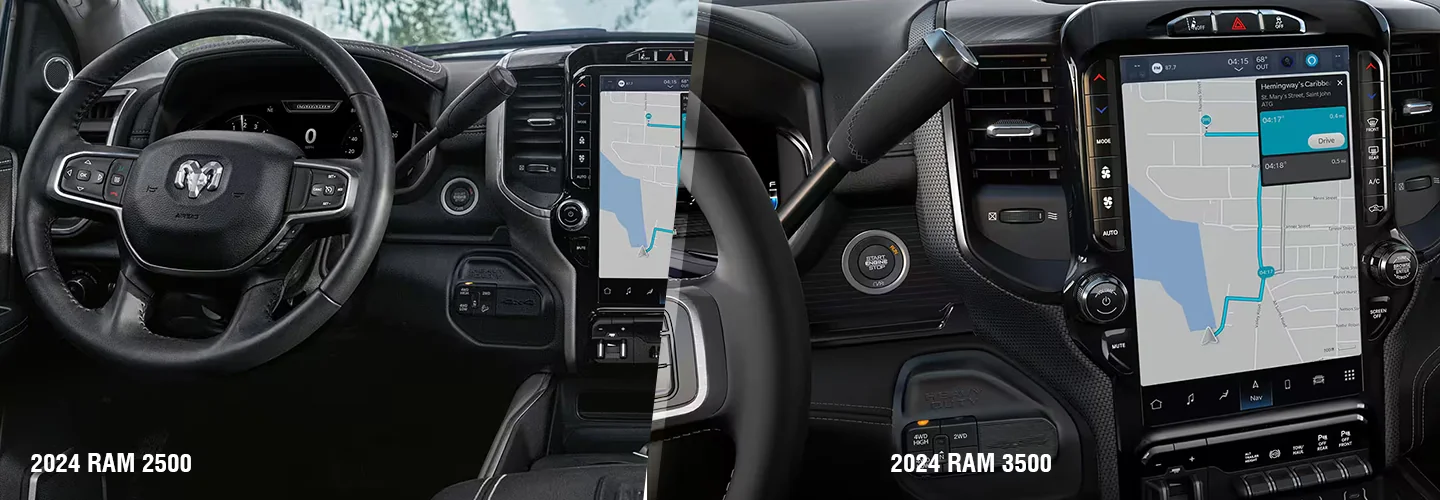 2024 RAM 1500 interior
