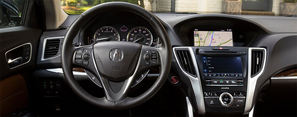 Safety features and interior of the 2019 Acura TLX - available at our Acura dealership near Tampa, FL.