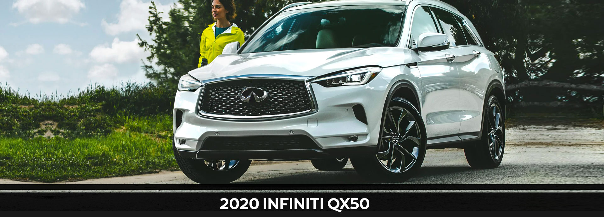 The 2019 INFINITI QX50 available at Lupient INFINITI in Milwaukee
