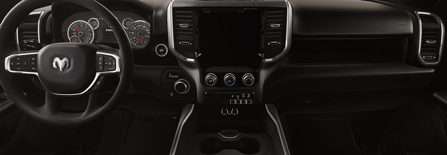 Inside the 2026 RAM 1500 interior