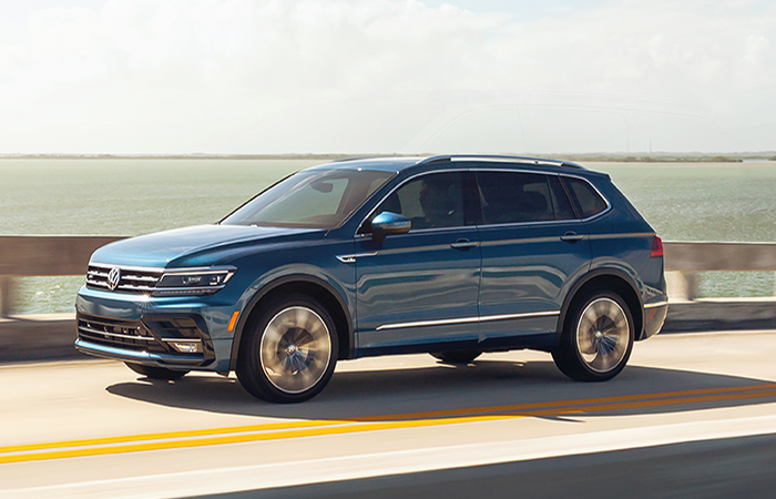 Exterior of the 2021 Volkswagen Tiguan