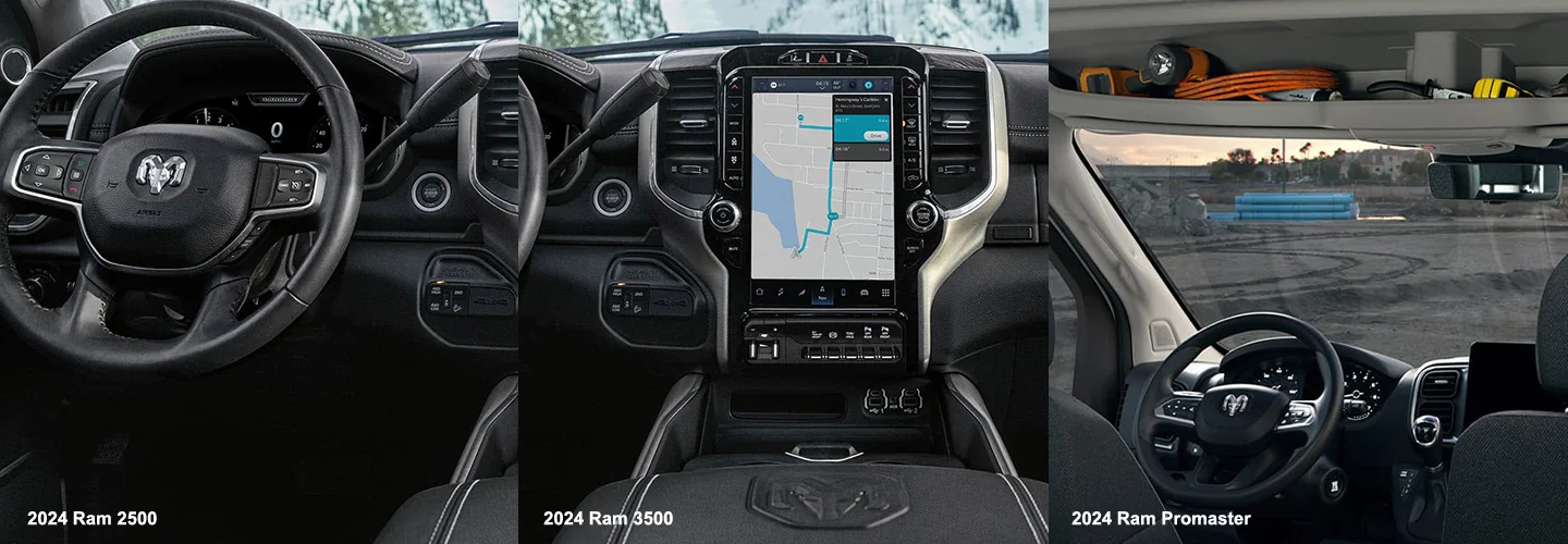 2024 RAM Commercial Truck Lineup interiorimage