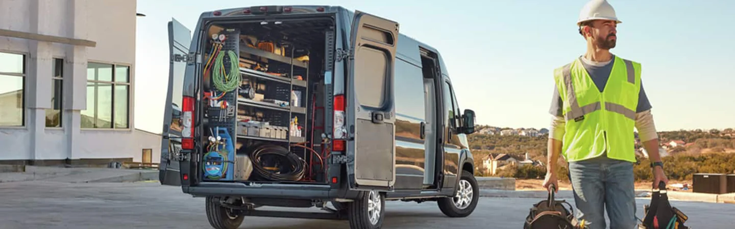 2024 RAM Commercial Truck Lineup blackcolor backview