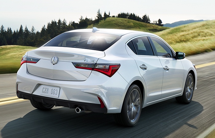 Exterior of the 2021 Acura ILX
