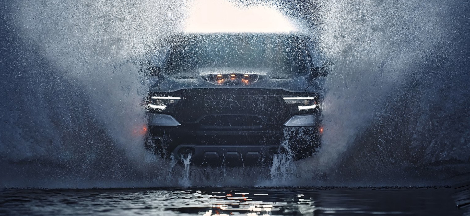 ram in water