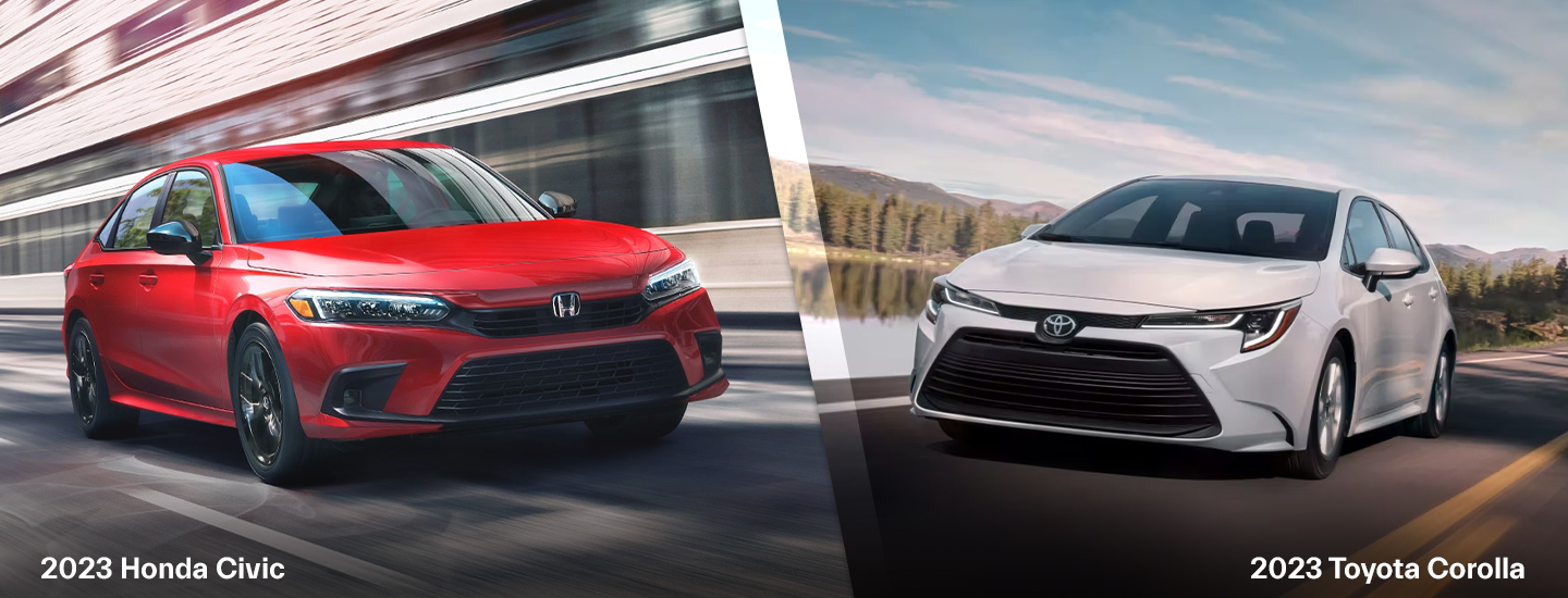 2023 Honda Civic Vs Toyota Corolla Comparison