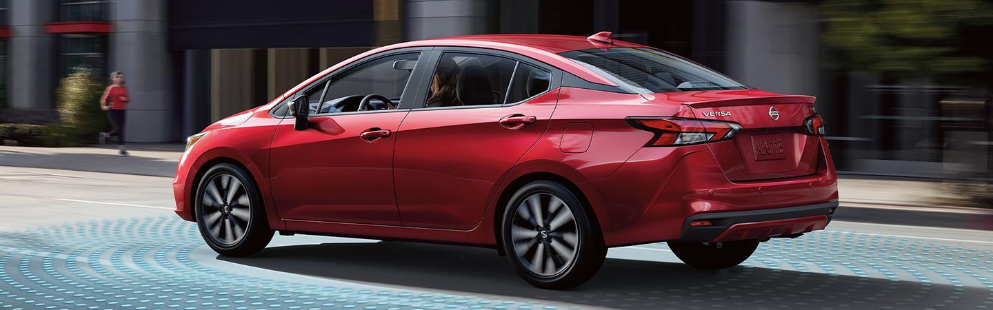 2020 Nissan Versa in motion